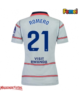 Atletico Madrid Cristian Romero #21 Tricou Fotbal Replică 2026-27 Femei Treilea Atletico Madrid Cristian Romero #21 Tricou Fotbal Replică 2026-27 Femei Treilea